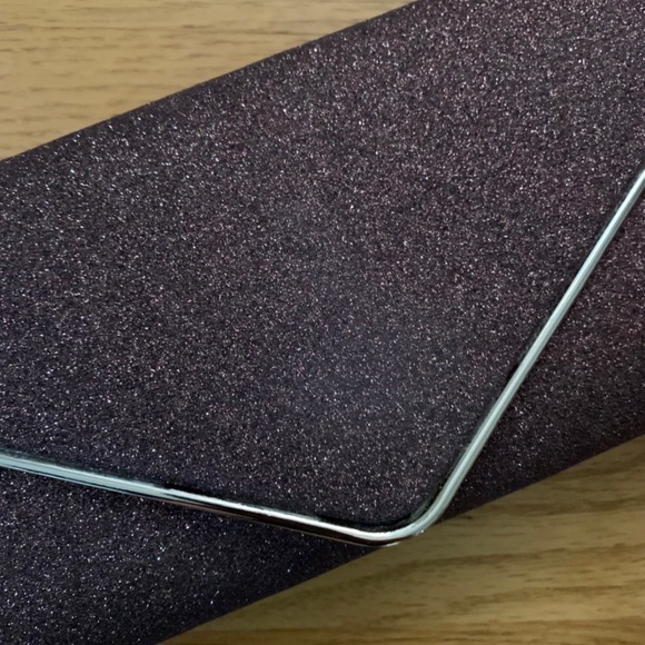 Brown glitter clutch - Picture 2 of 5